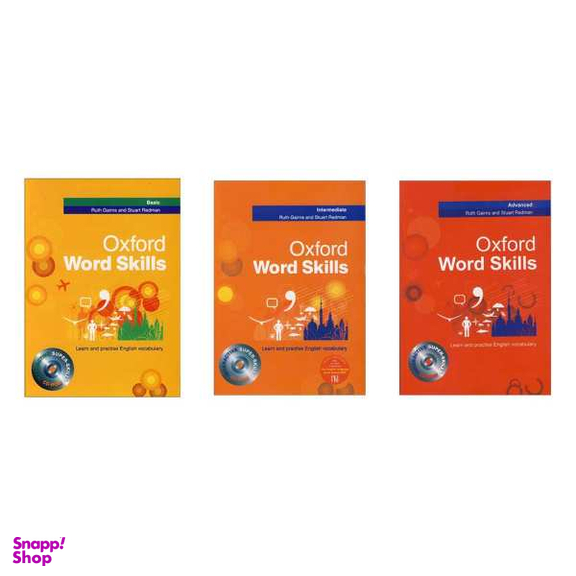 کتاب Oxford word skills اثر Ruth Gairns and Stuart Redman نشر زبان مهر 3 جلدی