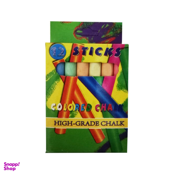 گچ رنگی کد 60 بسته 12 عددی
