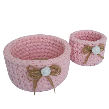 سبد قلاب بافی تریکو کد 105 مجموعه دو عددی