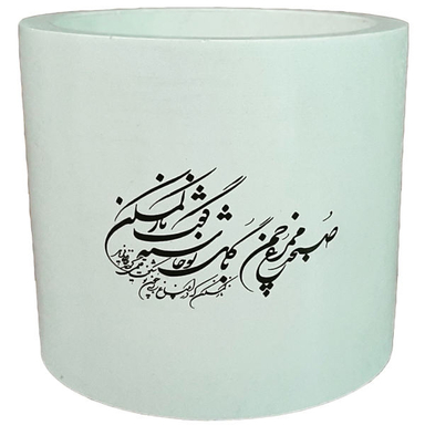 گلدان بتنی طرح شکسته نستعلیق کد S20003