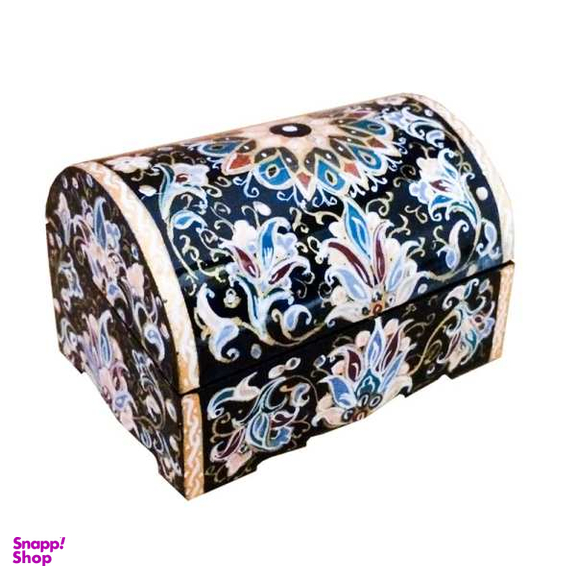 جعبه جواهرات استخوانی طرح تذهیب کد B 264