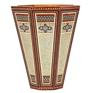 سطل خاتم کاری هنرلوکس مدل سپید KS29