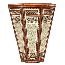 سطل خاتم کاری هنرلوکس مدل سپید KS29