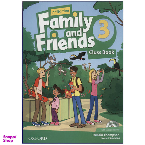 کتاب Family and Friends 2nd 3 اثر Tamzin Thompson and Naomi Simmons انتشارات هدف نوین