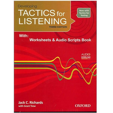 کتاب زبان Developing Tactics For Listening Third Edition اثر Jack C. Richards