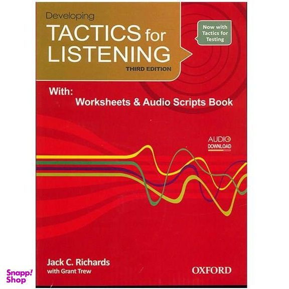 کتاب زبان Developing Tactics For Listening Third Edition اثر Jack C. Richards
