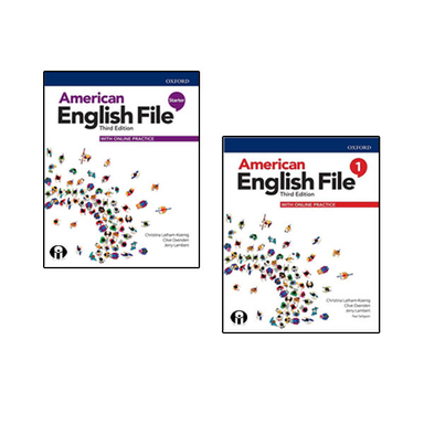 کتاب American English File Third Edition اثر جمعی از نویسندگان نشر الوند پویان جلد Starter و 1