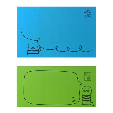 کاغذ یادداشت چسب دار اسکول فنس کد 2-92124 مجموعه 2 عددی