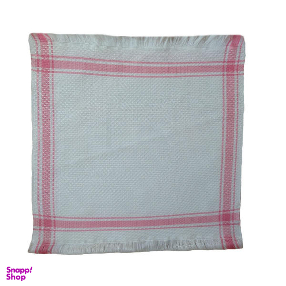 دستمال دستباف مدل A-9919 سایز 20×20سانتی‌متر بسته دو عددی