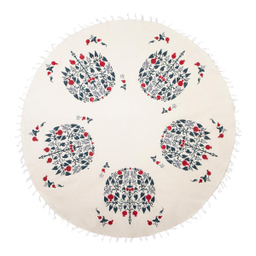 رومیزی چاپ دستی گدار مدل درخت انار