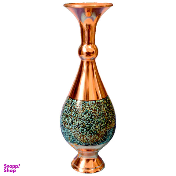 گلدان فیروزه کوبی مدل صراحی کد 20