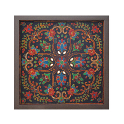 تابلو سوزن دوزی مدل پته قلبی کد 5030