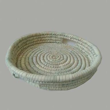 سینی حصیری مدل دسته دار