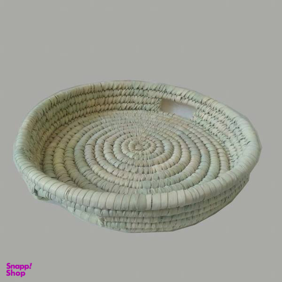 سینی حصیری مدل دسته دار