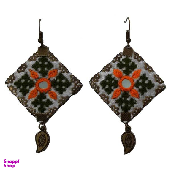 گوشواره سوزن دوزی کد B56