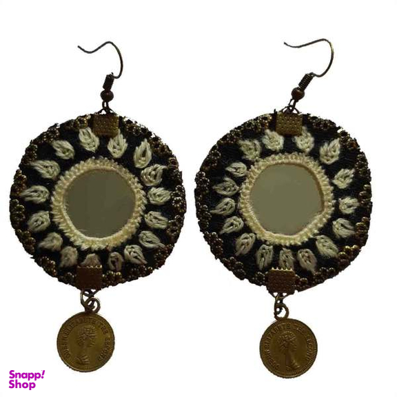 گوشواره سوزن دوزی کد B43