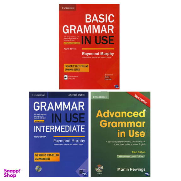 کتاب American Grammar In Use 4th اثر Raymond Murphy نشر هدف نوین 3 جلدی