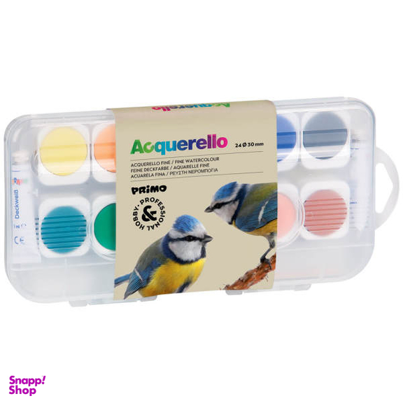 آبرنگ 24 رنگ پریمو طرح Acquerello مدل 137A24GMH