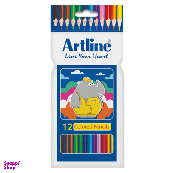 مداد رنگی 12 رنگ آرت لاین مدل AZ
