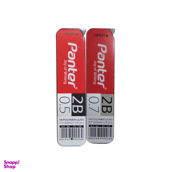 نوک مداد نوکی 0.5 میلی متری پنتر مدل Hi-Polymer بسته 2 عددی