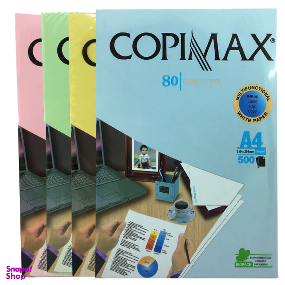 کاغذ رنگی A4 کپی مکس کد C50 بسته 50 عددی