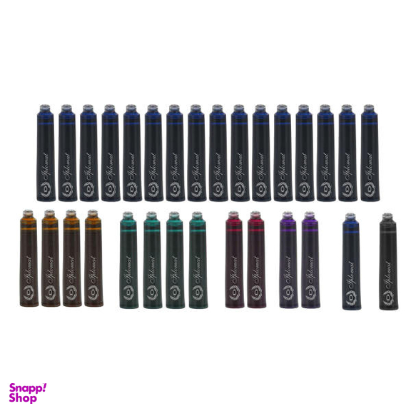 کارتریج جوهر خودنویس ایپلمات مدل IPLOMAT INK CARTRIDGE بسته 30 عددی