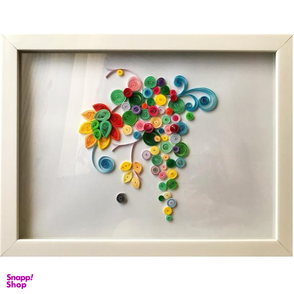 تابلو ملیله کاغذی مدل انگور