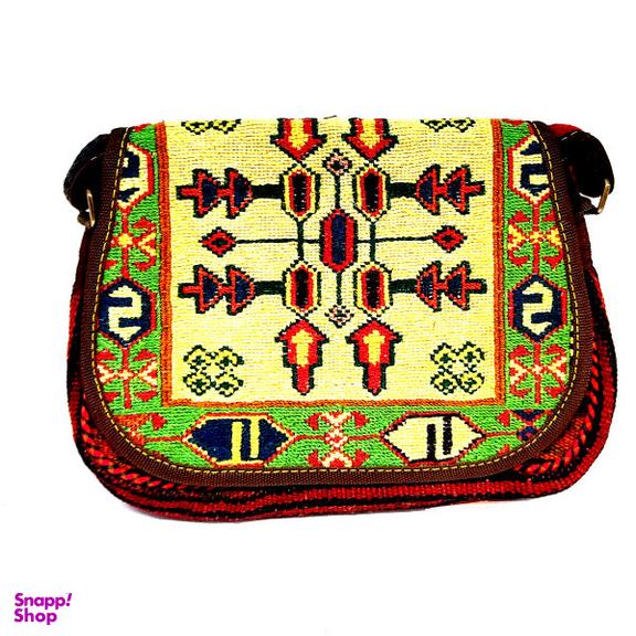 کیف رودوشی گلیمی مدل دردار کد 30