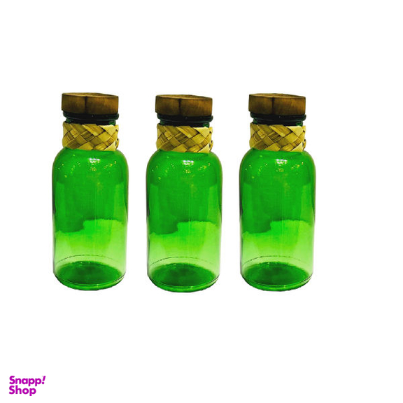 بطری شیشه ای کد 10 مجموعه 3 عددی