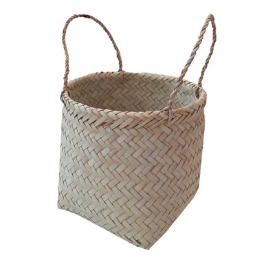 سبد حصیری مدل استوانه ای کد 25-25