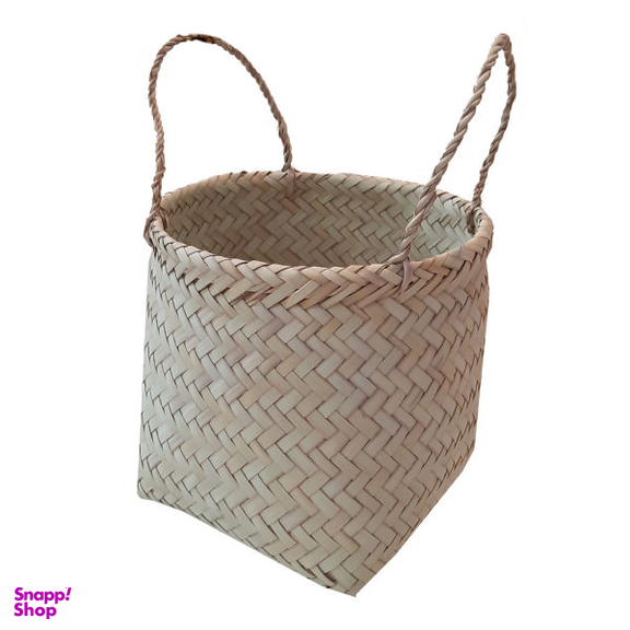سبد حصیری مدل استوانه ای کد 25-25