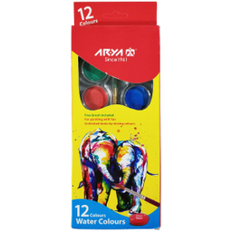 آبرنگ 12 رنگ آریا کد 5080 E