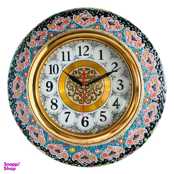 ساعت دیواری میناکاری مدل 1269