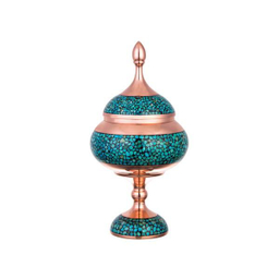 شکلات خوری فیروزه کوب کد 06 ارتفاع 25 سانتی متر