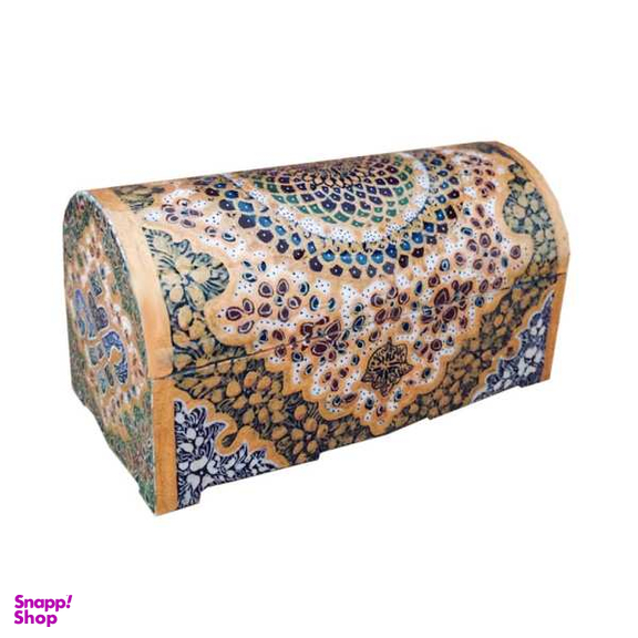 جعبه جواهرات استخوانی طرح تذهیب کد B 305