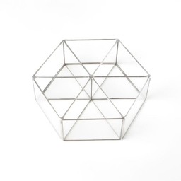 شکلات خوری شیشه ای مدل 6side.orga