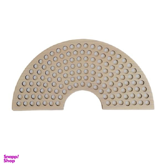 کفی تریکو بافی مدل رنگین کمان کد 25-13