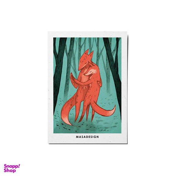 کارت پستال ماسا دیزاین طرح عشق کد POST14