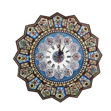 ساعت خاتم کاری طرح خورشیدی کد 224