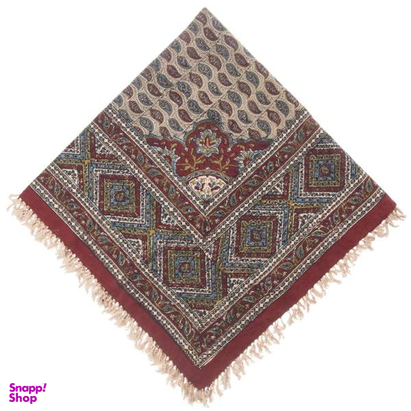 سفره قلمکار ممتاز اثر عطریان طرح 18 سایز 100 × 100 سانتی متر