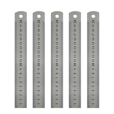 خط کش 20 سانتی متری کد 882 بسته 5 عددی