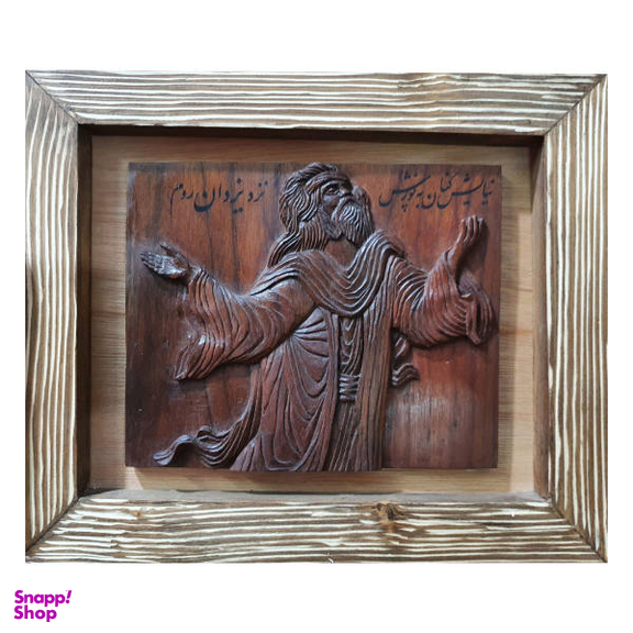 تابلو منبت کاری مدل سرباز هخامنشی کد T01
