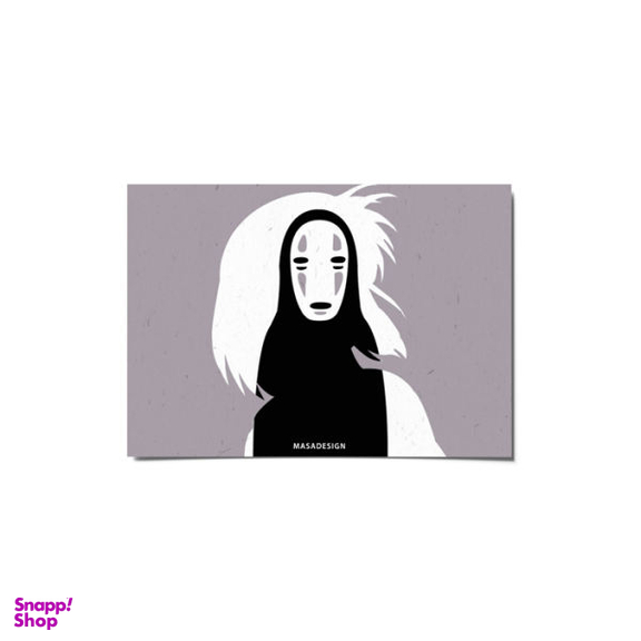 کارت پستال ماسا دیزاین طرح no face کد postv29
