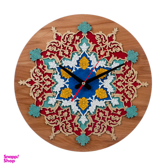 ساعت دیواری معرق کاری هُم آدیس مدل نگار کد CK 610-L