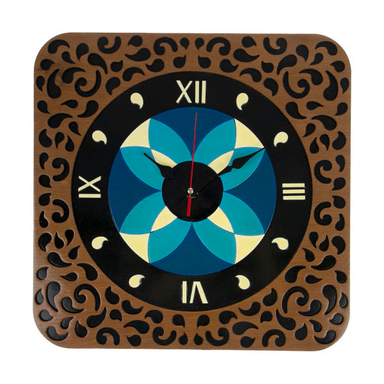 ساعت دیواری هُم آدیس مدل KITA کد CK 609-WB