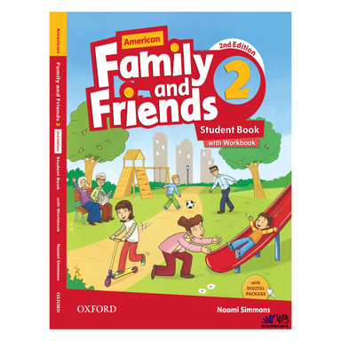کتاب AMERICAN FAMILY AND FRIENDS 2 اثر NAOMI SIMMONS نشر رهنما