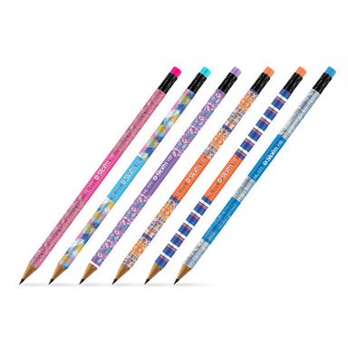مداد مشکی استورم مدل Oriental Glimps کد HL-802 بسته 6 عددی