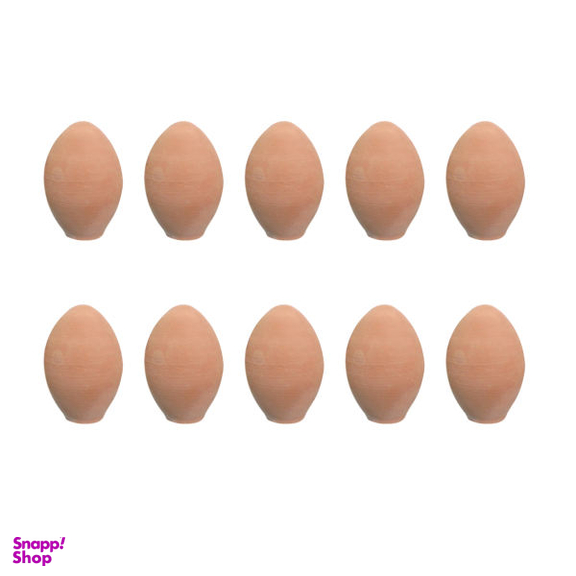تخم مرغ سفالی خام کد T10 بسته 10 عددی