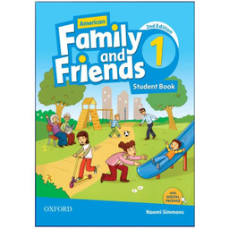 کتاب American Family and Friends اثر Naomi Simmons نشر آکسفورد جلد 1
