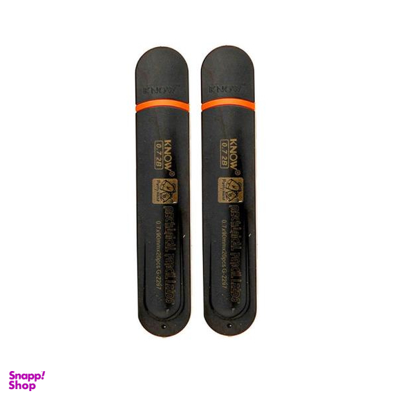 نوک مداد نوکی 0.7 میلی متری نو مدل فلشی G-2297 کد 007 بسته 2 عددی